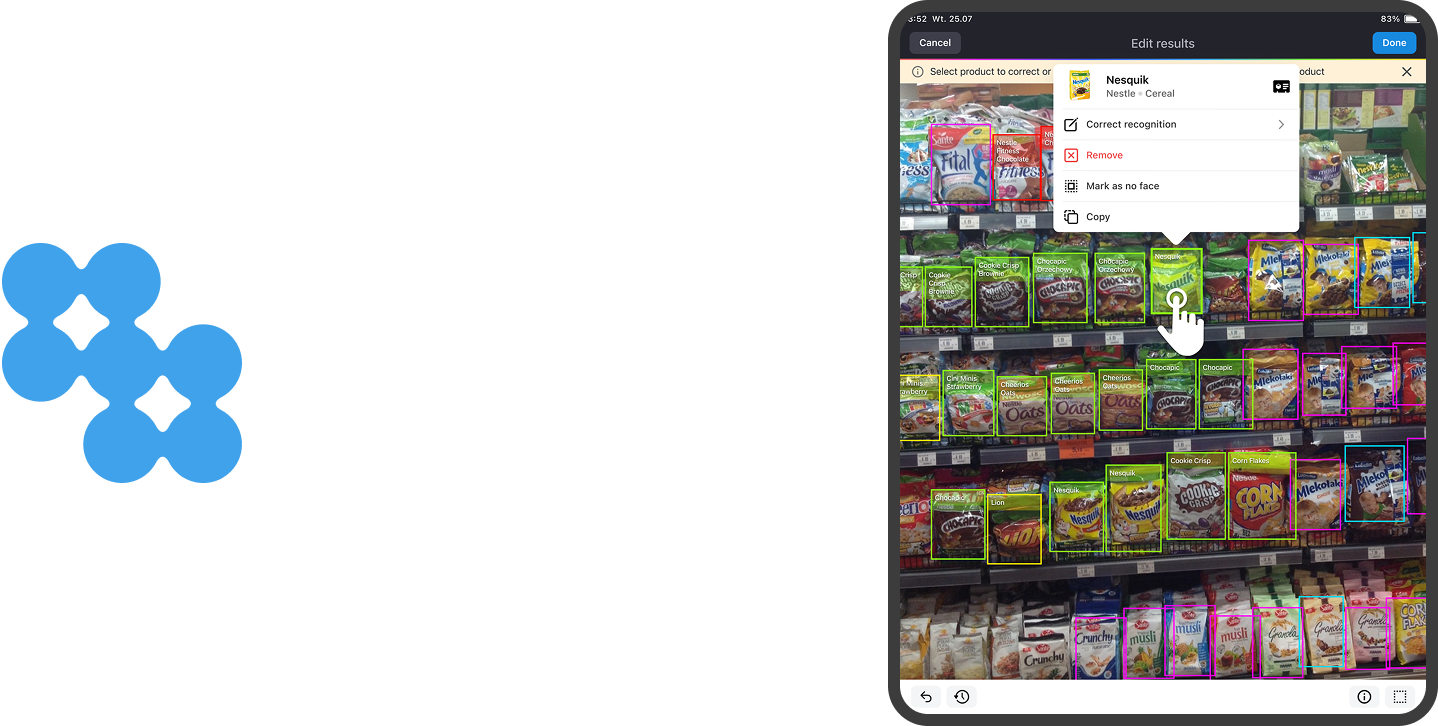 Logo rozpoznawania półki cyfrowej