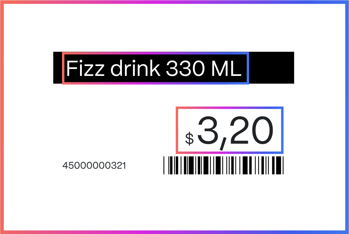 Obrazek pokazujący etykietę cenową