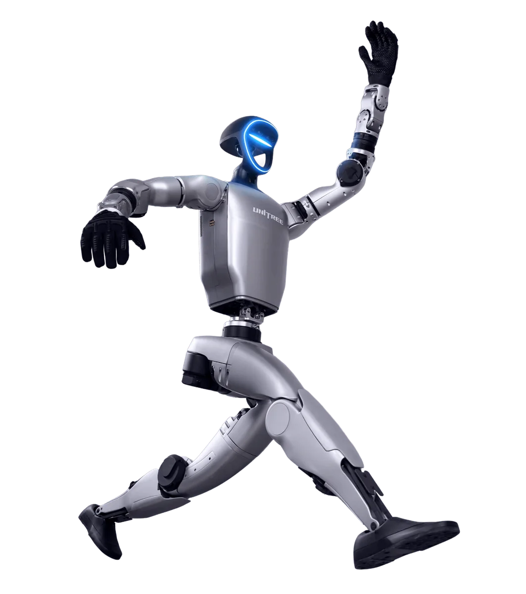Humanoider Roboter Unitree G1, dasselbe Modell wie unser Roboter Jason